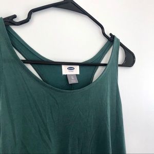 Teal Faux Suede Tank